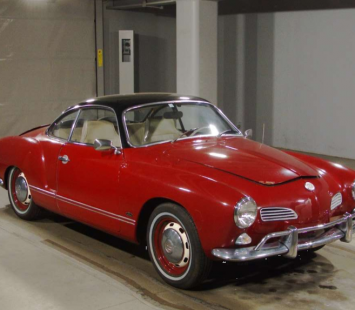 НАЙДЕН РЕДКИЙ АРТЕФАКТ: VOLKSWAGEN KARMANN GHIA 1965 ГОДА ИЗ ЯПОНИИ!