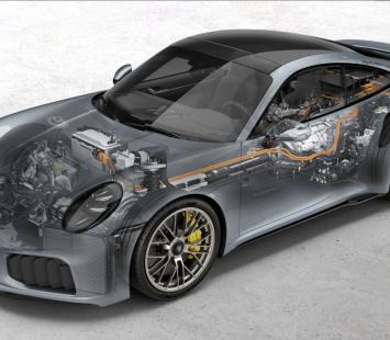 Porsche 911 Turbo S: теперь с гибридом на борту