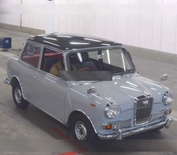 На аукционах Японии всплыл настоящий раритет — Wolseley Hornet Mk II 1963 года выпуска!