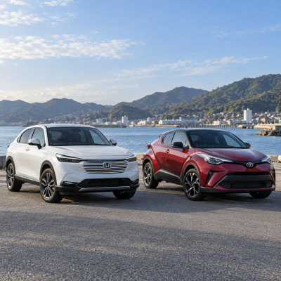Honda Vezel или Toyota C-HR: сравнение японских кроссоверов