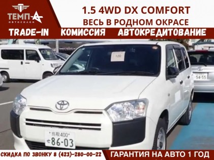 Toyota Probox 1.5 DX Comfort 4WD 2021