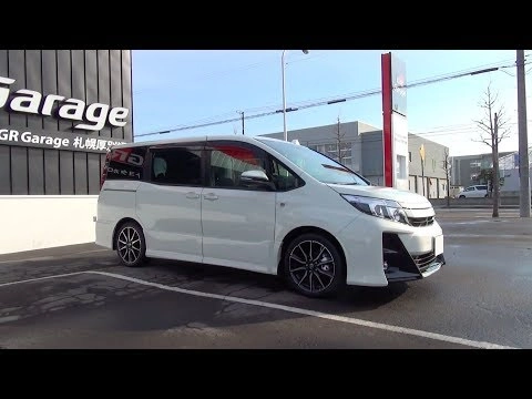 TOYOTA NOAH 2017, GR SPORT. Обзор экстерьера и интерьера.