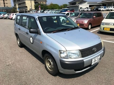 Toyota Probox 2004. Обзор экстерьера и интерьера.