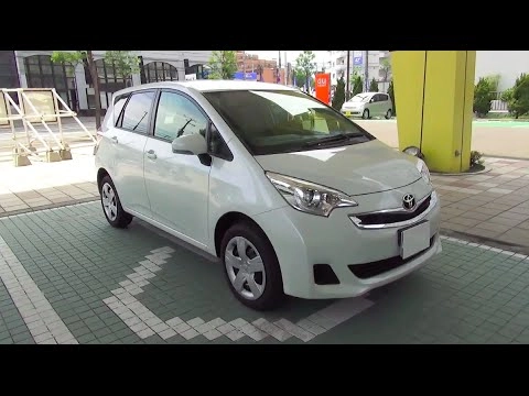 TOYOTA Ractis 2014. Обзор экстерьера и интерьера.