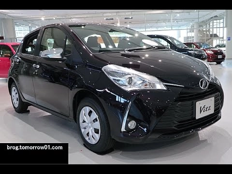 Toyota Vitz 2017 Jewela, 1.0F, Smart Stop Package. Обзор экстерьера и интерьера.