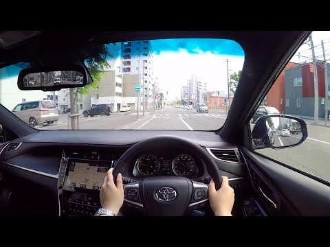 TOYOTA HARRIER 2017, 2.0Turbo, 4WD - тест драйв в городе