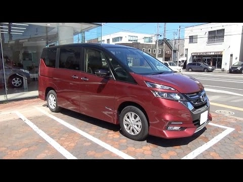 NISSAN SERENA 2016, Highway STAR, ProPILOT Edition, 4WD. Обзор экстерьера и интерьера.