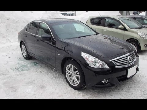 NISSAN SKYLINE 2012. Обзор экстерьера и интерьера.