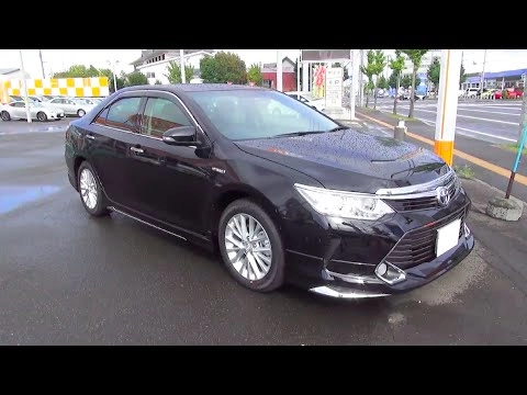 TOYOTA CAMRY 2014, Гибрид, MODELLISTA, AERO KIT. Обзор экстерьера и интерьера.