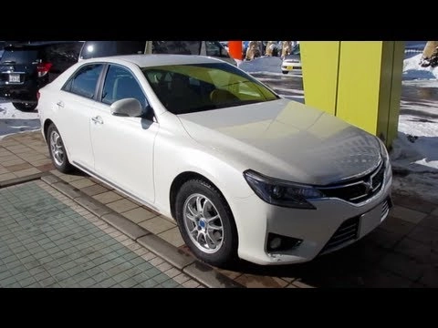 TOYOTA MARK X 2012. Обзор экстерьера и интерьера.