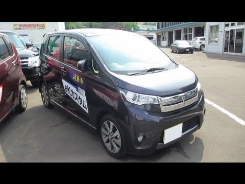 MITSUBISHI eK custom 2013. Обзор экстерьера и интерьера.