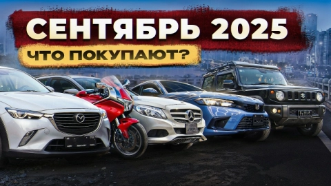Что сейчас покупают из Японии? Civic, Mazda, Mercedes, Jimny